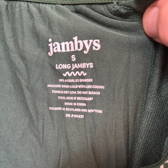 jambys Jamtee & Long Jambys Pajama Set - Picture 6 of 6